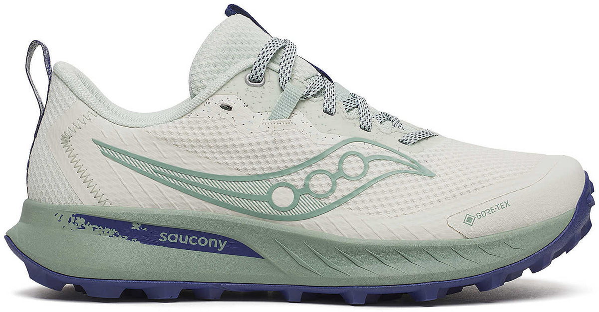 Saucony Peregrine 15 GORE-TEX Women's Trail Running Shoes - White | Trail Running