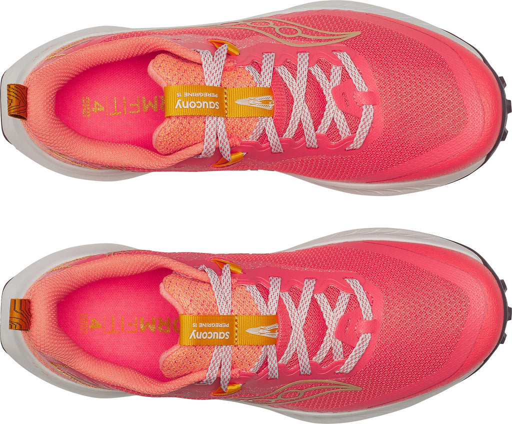 Saucony Peregrine 15 Women's Trail Running Shoes - Pink | Trail Running