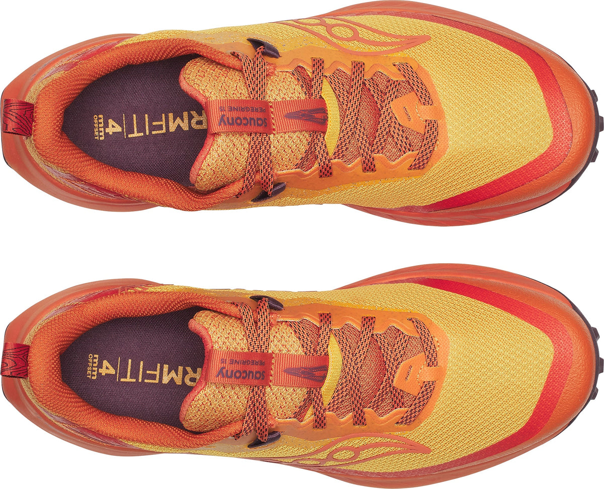 Saucony Peregrine 15 Men's Trail Running Shoes - Orange | Trail Running
