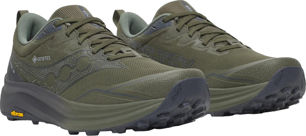 Saucony Peregrine 16 GORE-TEX Men's Trail Running Shoes - Green | Trail Running