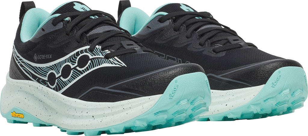 Saucony Peregrine 16 GORE-TEX Women's Trail Running Shoes - Black | Trail Running