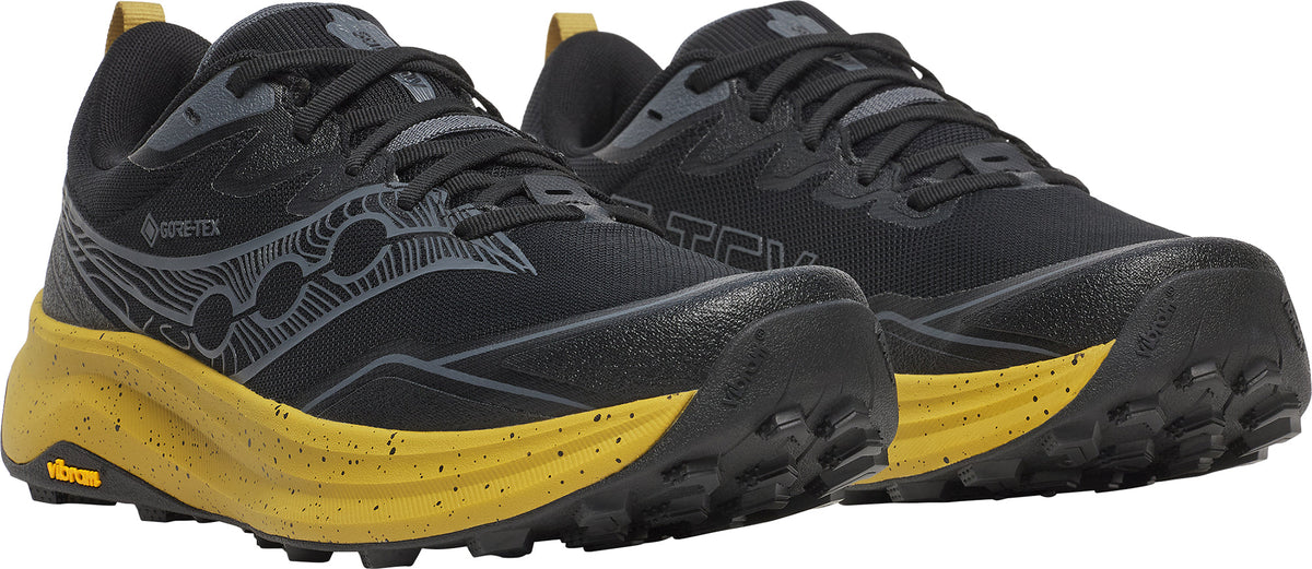 Saucony Peregrine 16 GORE-TEX Men's Trail Running Shoes - Black | Trail Running