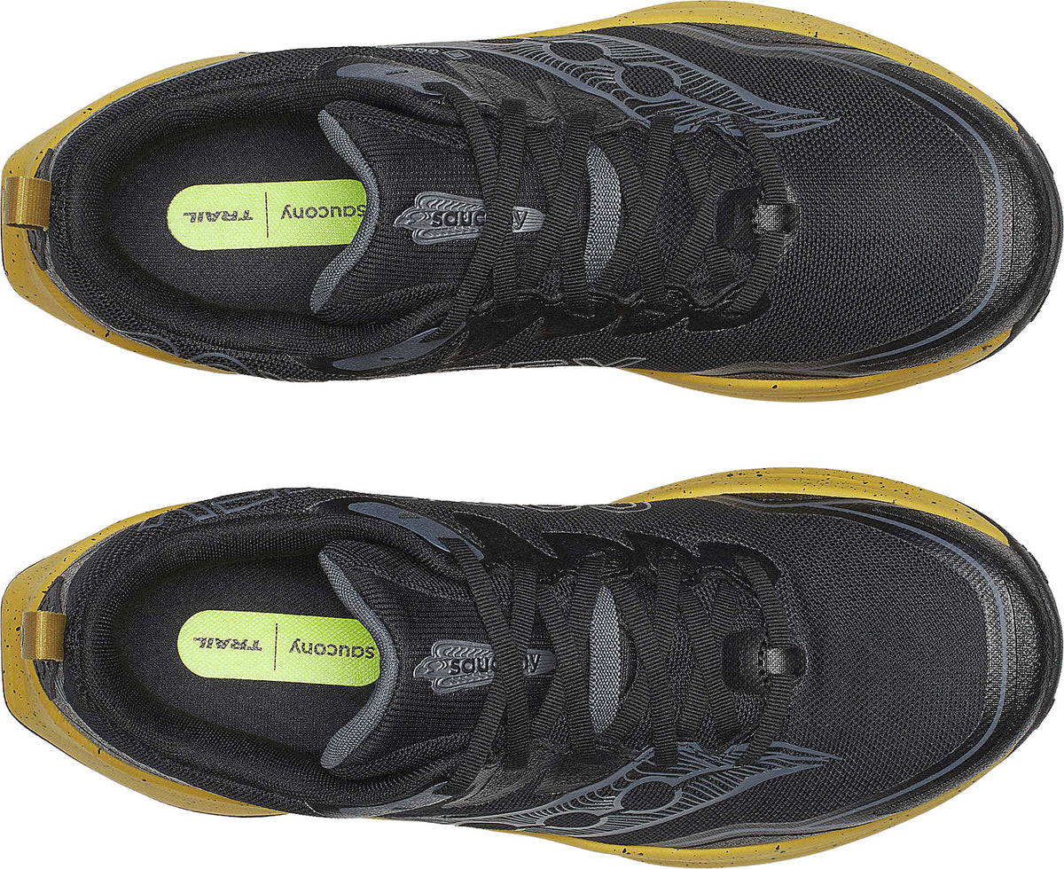 Saucony Peregrine 16 GORE-TEX Men's Trail Running Shoes - Black | Trail Running