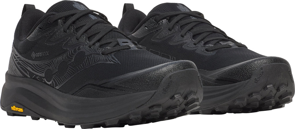 Saucony Peregrine 16 GORE-TEX Men's Trail Running Shoes - Black | Trail Running