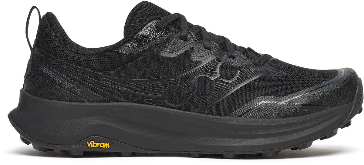 Saucony Peregrine 16 GORE-TEX Men's Trail Running Shoes - Black | Trail Running