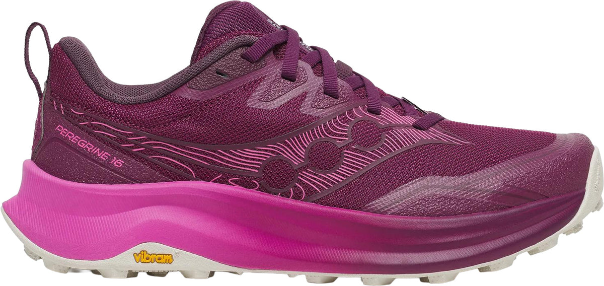 Saucony Peregrine 16 Women's Trail Running Shoes - Purple | Trail Running