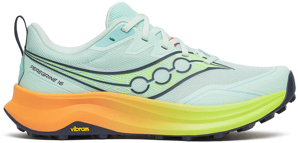 Saucony Peregrine 16 Women's Trail Running Shoes - Blue | Trail Running