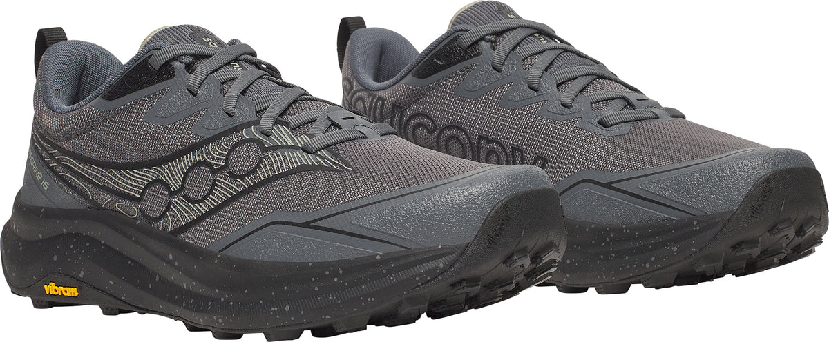 Saucony Peregrine 16 Men's Trail Running Shoes - Grey | Trail Running