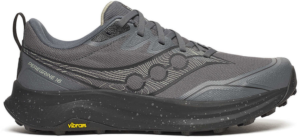 Saucony Peregrine 16 Men's Trail Running Shoes - Grey | Trail Running