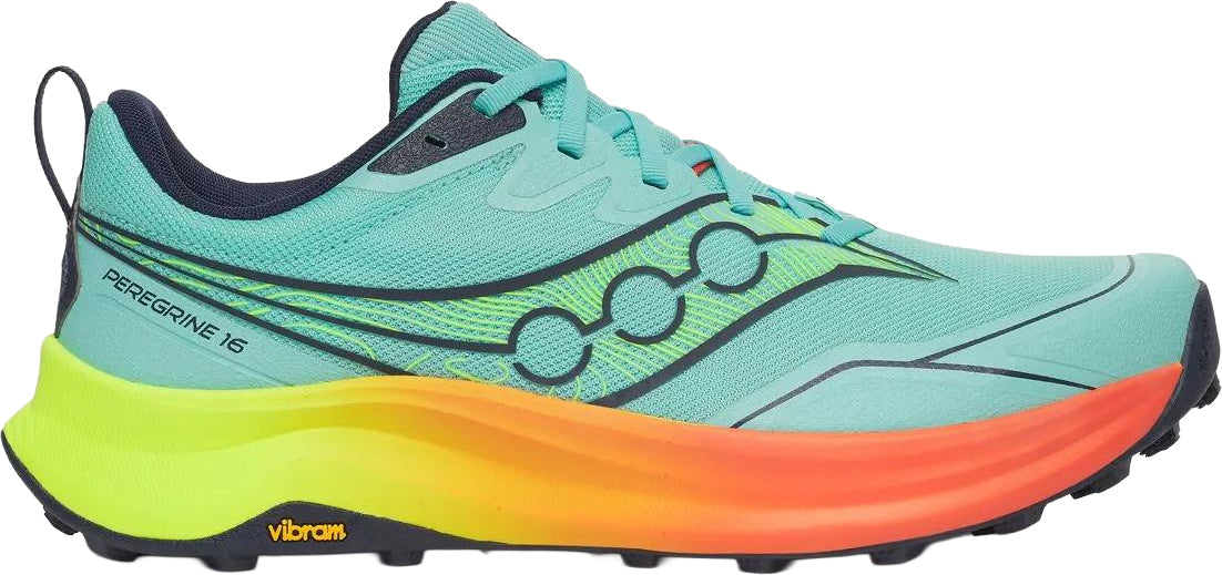 Saucony Peregrine 16 Men's Trail Running Shoes - Green | Trail Running