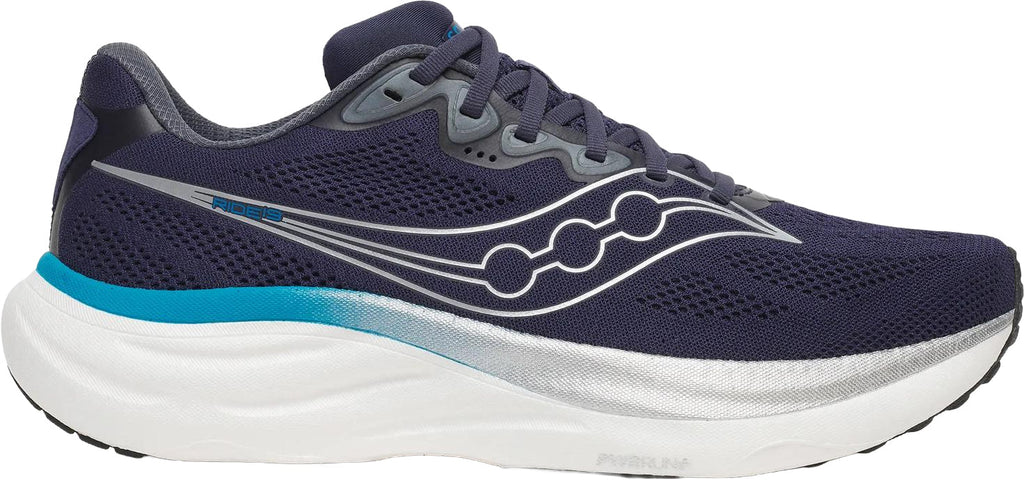 Saucony Ride 19 Men's Running Shoes - Blue | Running & Training