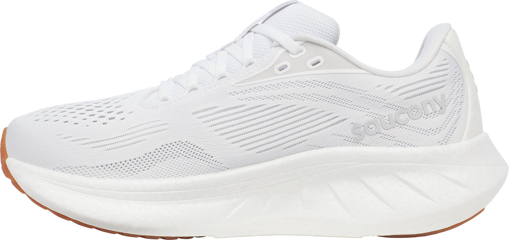 Saucony Ride 18 Women's Running Shoes - White | Running & Training