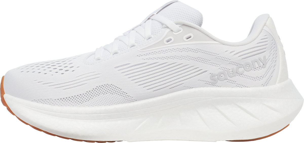 Saucony Ride 18 Women's Running Shoes - White | Running & Training