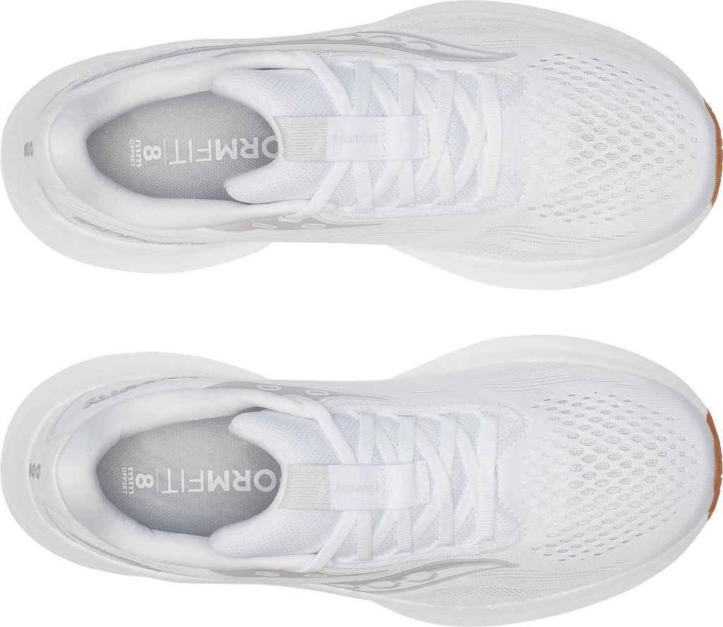 Saucony Ride 18 Women's Running Shoes - White | Running & Training
