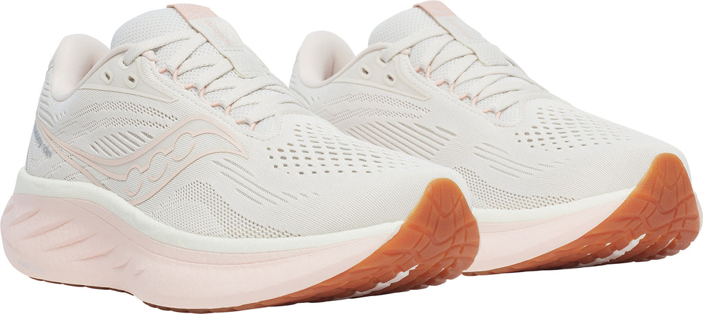 Saucony Ride 18 Women's Running Shoes - White | Running & Training