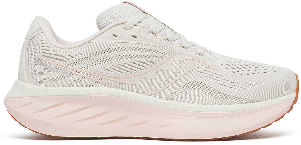Saucony Ride 18 Women's Running Shoes - White | Running & Training