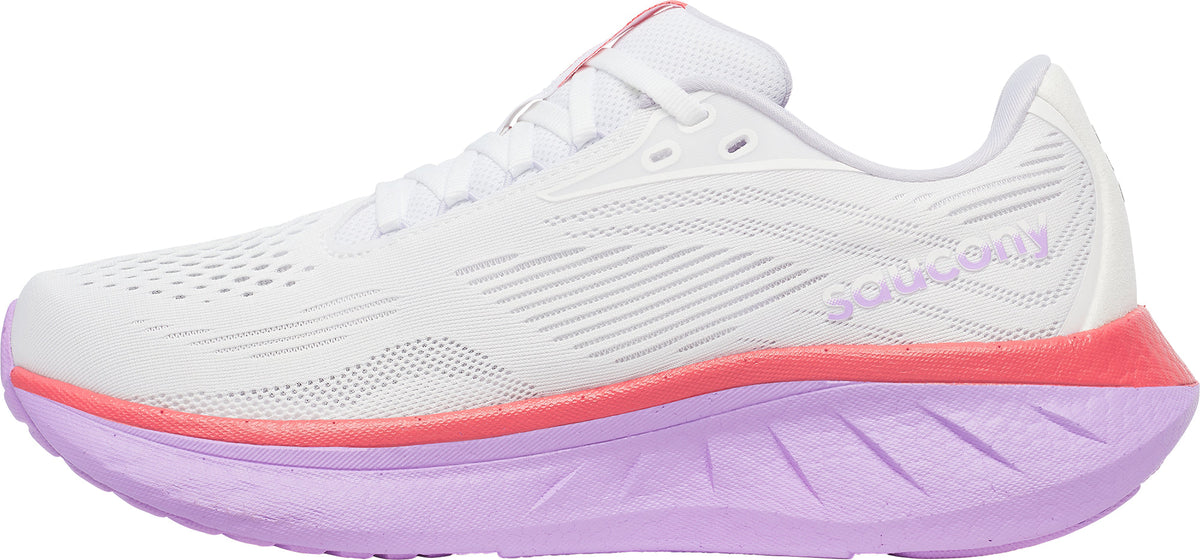 Saucony Ride 18 Women's Running Shoes - White | Running & Training