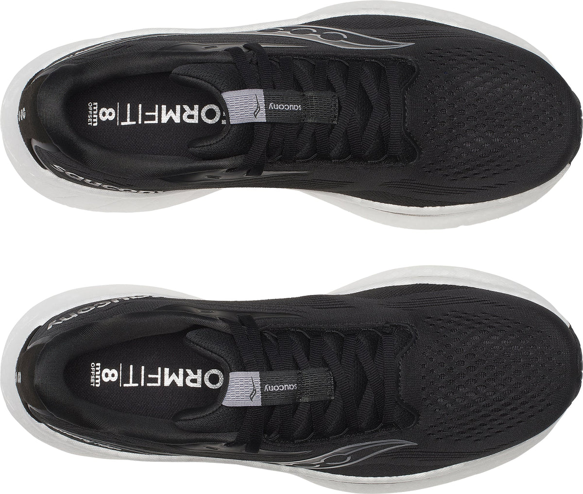 Saucony Ride 18 Men's Running Shoes - Black | Running & Training