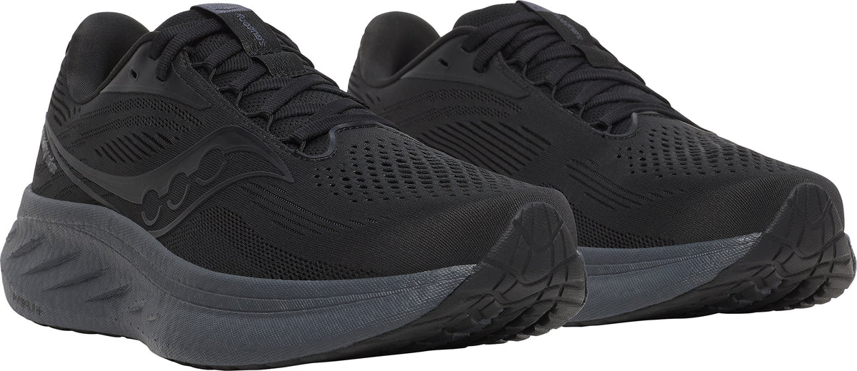 Saucony Ride 18 Men's Running Shoes - Black | Running & Training