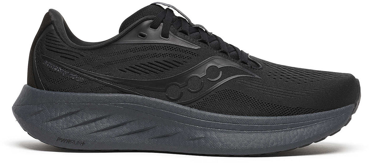 Saucony Ride 18 Men's Running Shoes - Black | Running & Training