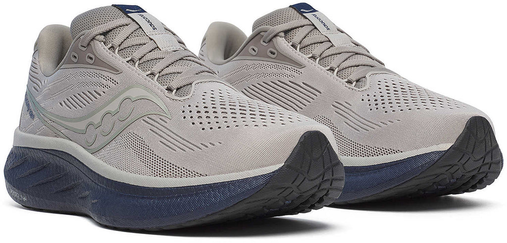 Saucony Ride 18 Men's Running Shoes - Grey | Running & Training