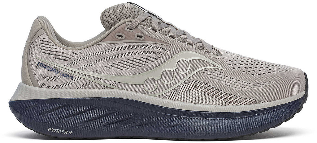 Saucony Ride 18 Men's Running Shoes - Grey | Running & Training