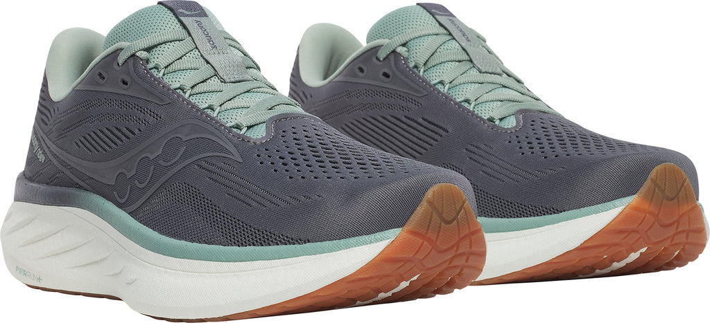 Saucony Ride 18 Men's Running Shoes - Grey | Running & Training