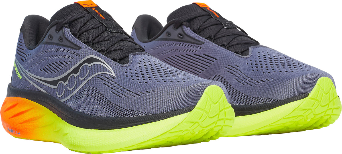 Saucony Ride 18 Men's Running Shoes - Grey | Running & Training