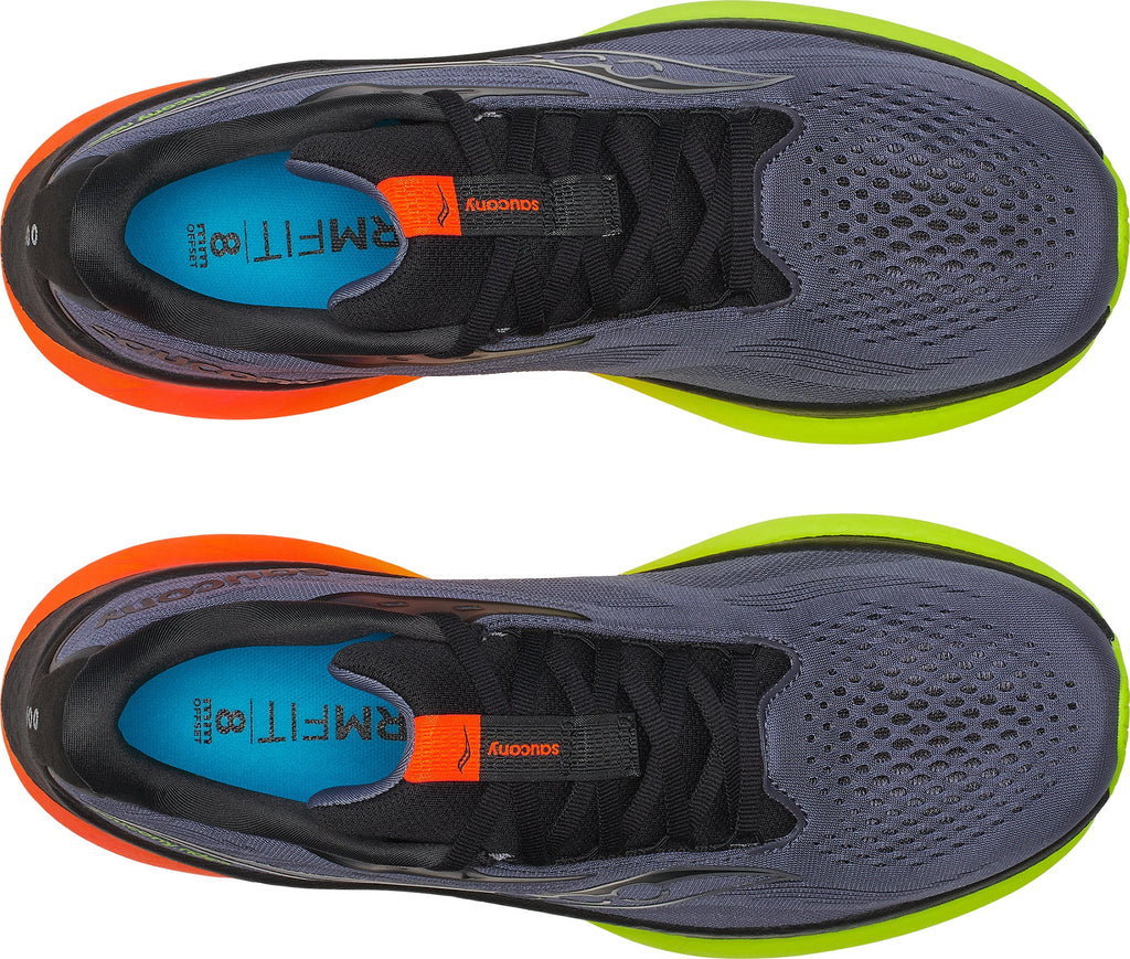 Saucony Ride 18 Men's Running Shoes - Grey | Running & Training