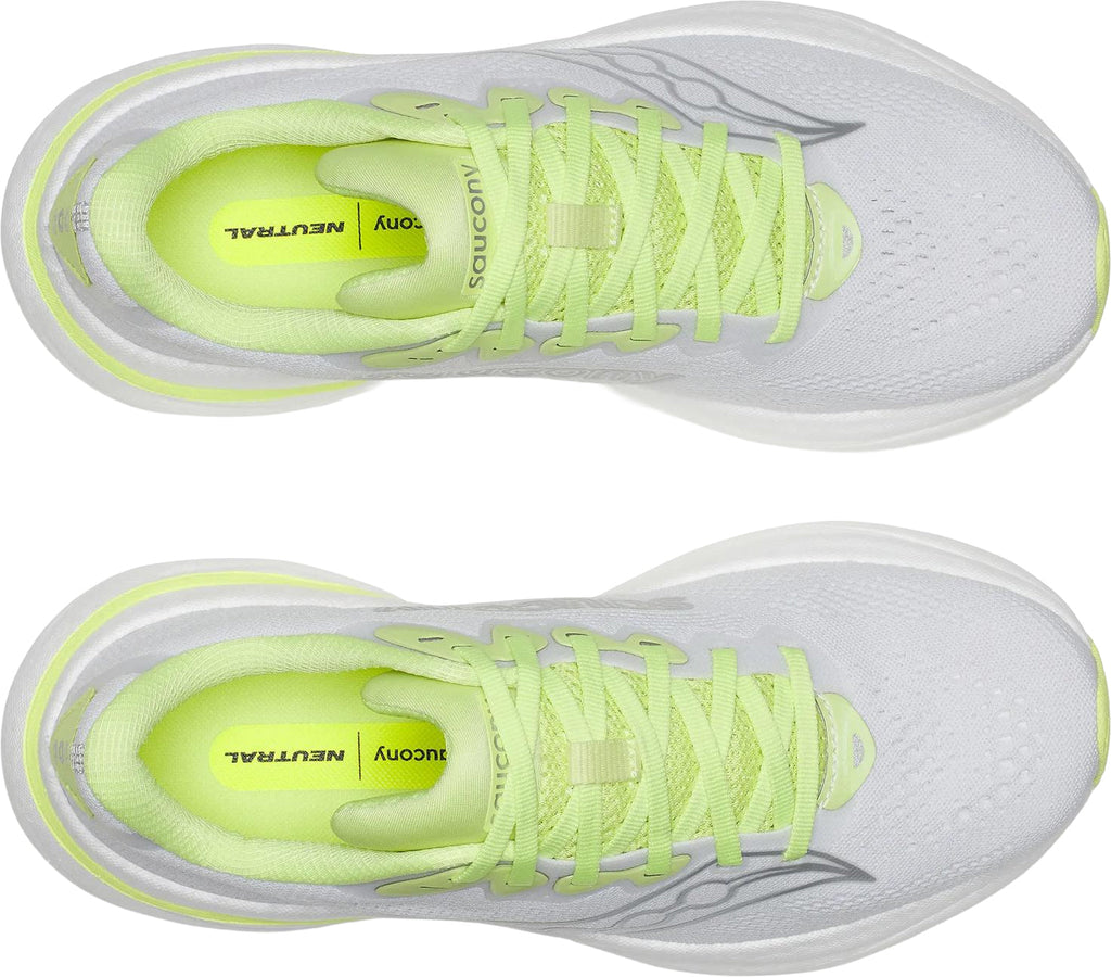 Saucony Ride 19 Women's Running Shoes - White | Running & Training