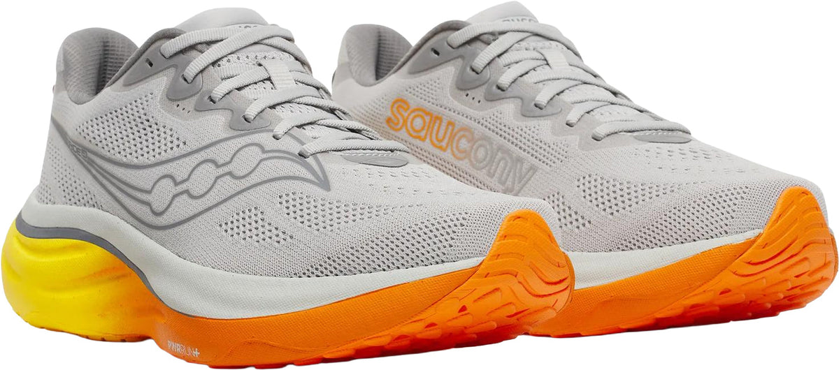 Saucony Ride 19 Men's Running Shoes - Grey | Running & Training