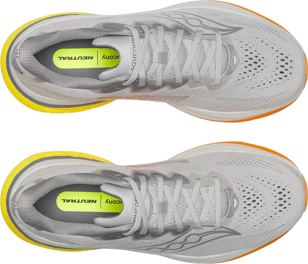 Saucony Ride 19 Men's Running Shoes - Grey | Running & Training