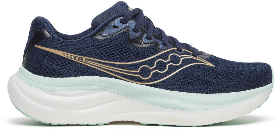 Saucony Ride 19 Women's Running Shoes - Blue | Running & Training
