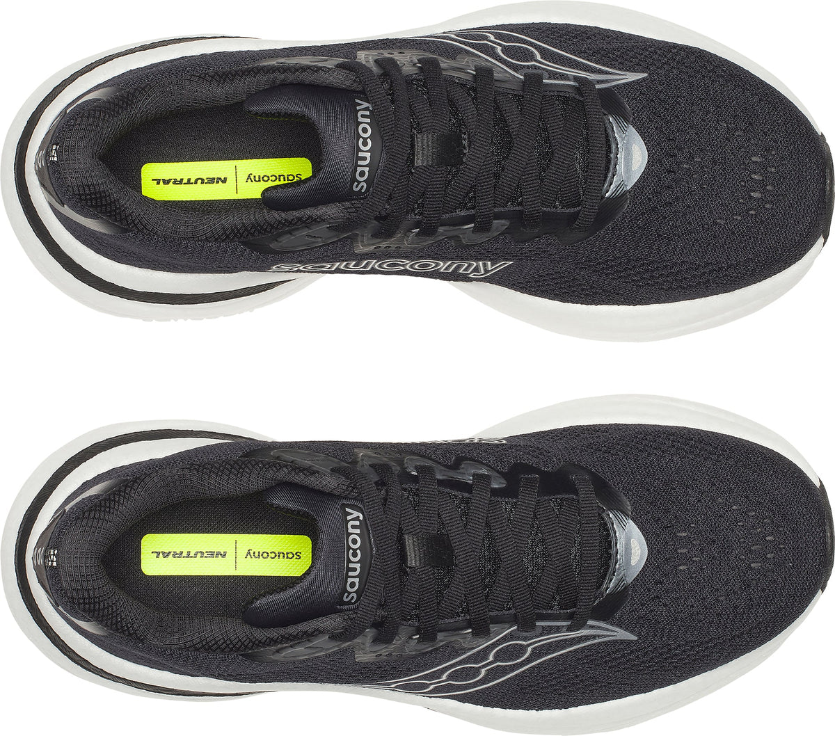 Saucony Ride 19 WIDE FIT Women's Running Shoes - Black | Running & Training