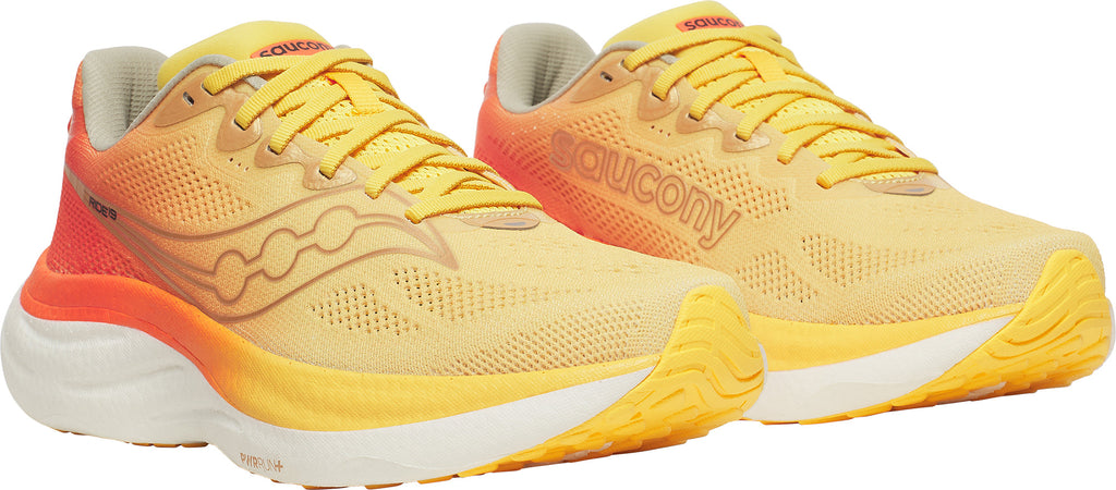 Saucony Ride 19 Men's Running Shoes - Yellow | Running & Training