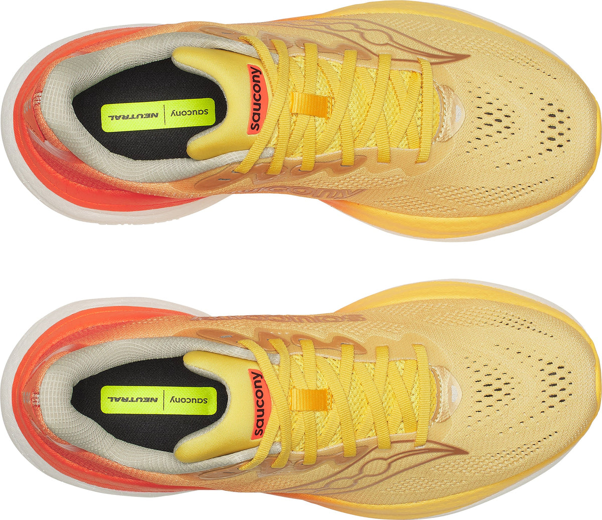Saucony Ride 19 Men's Running Shoes - Yellow | Running & Training