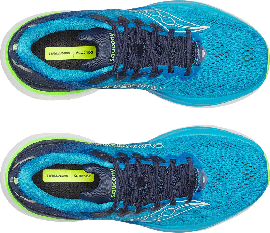 Saucony Ride 19 Men's Running Shoes - Blue | Running & Training