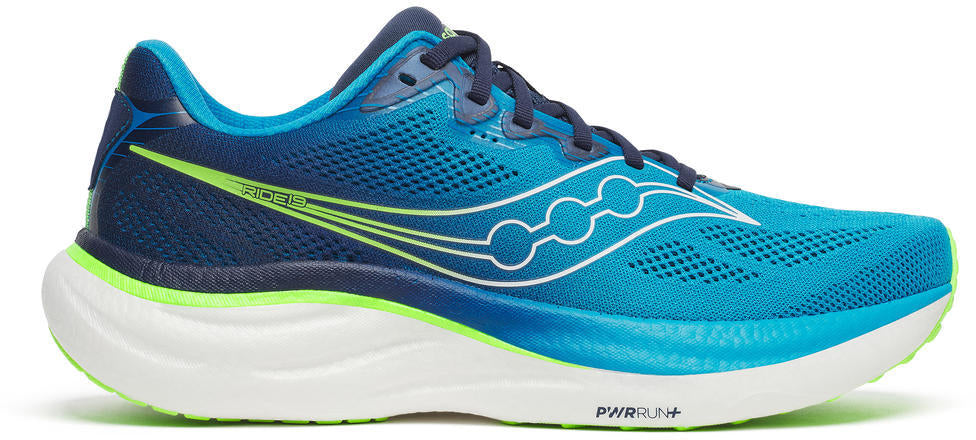 Saucony Ride 19 Men's Running Shoes - Blue | Running & Training