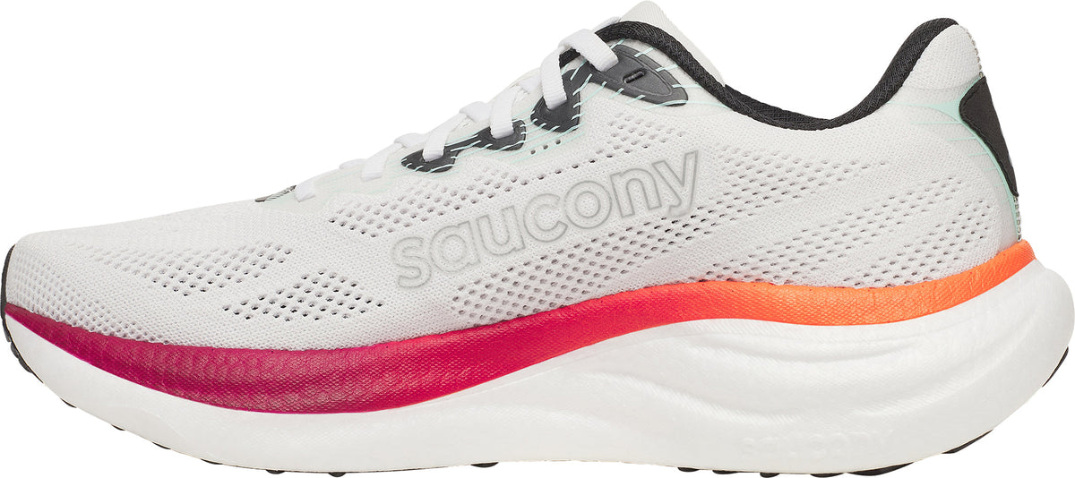 Saucony Ride 19 Men's Running Shoes - White | Running & Training