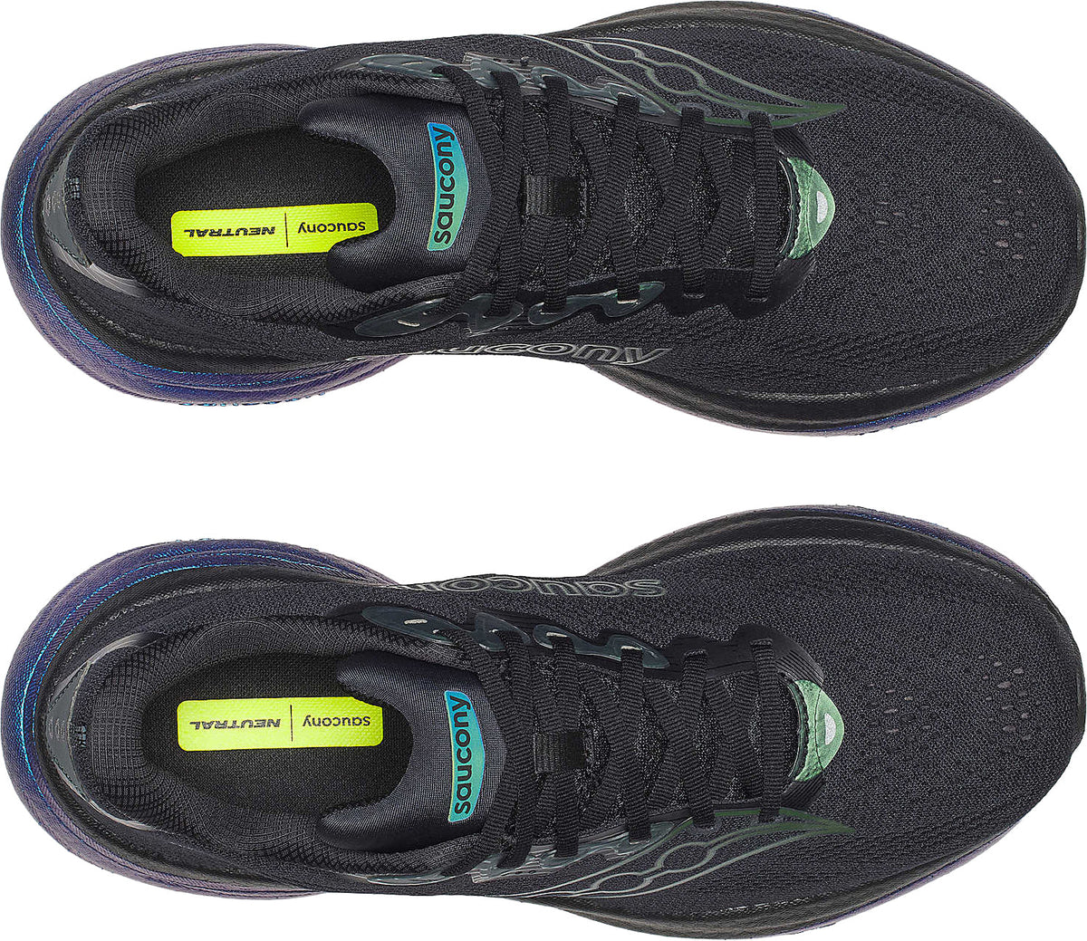 Saucony Ride 19 Men's Running Shoes - Black | Running & Training