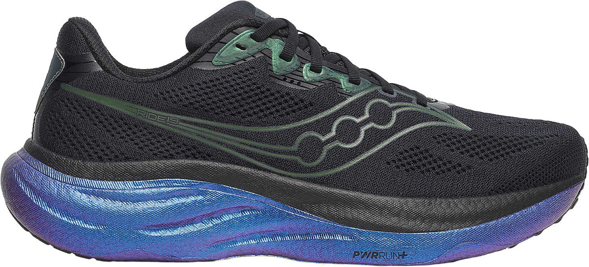 Saucony Ride 19 Men's Running Shoes - Black | Running & Training