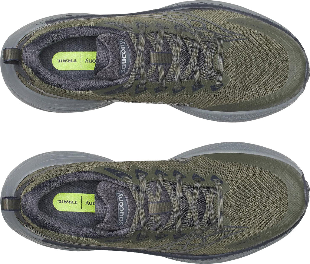 Saucony Ride TR3 GORE-TEX Men's Trail Running Shoes - Green | Trail Running