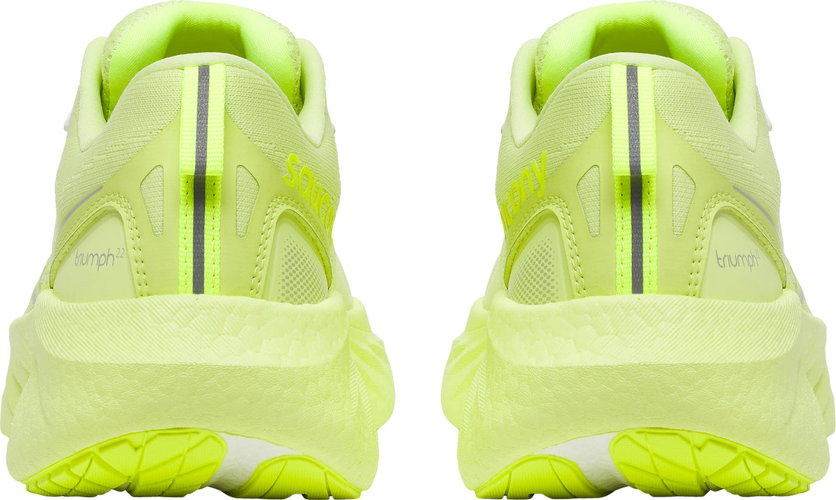 Saucony Triumph 22 Women's Running Shoes - Yellow | Running & Training