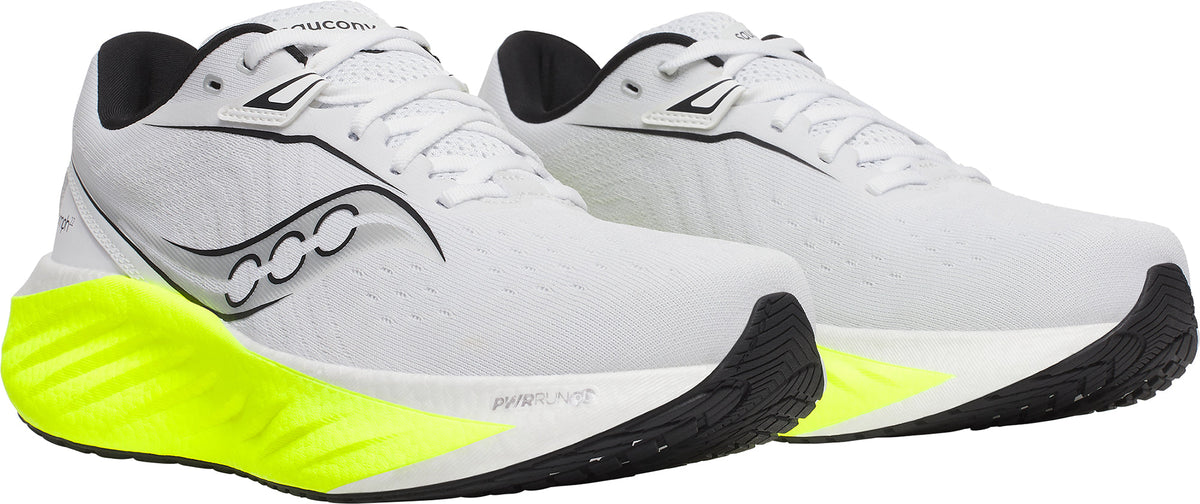 Saucony Triumph 22 Men's Running Shoes - White | Running & Training