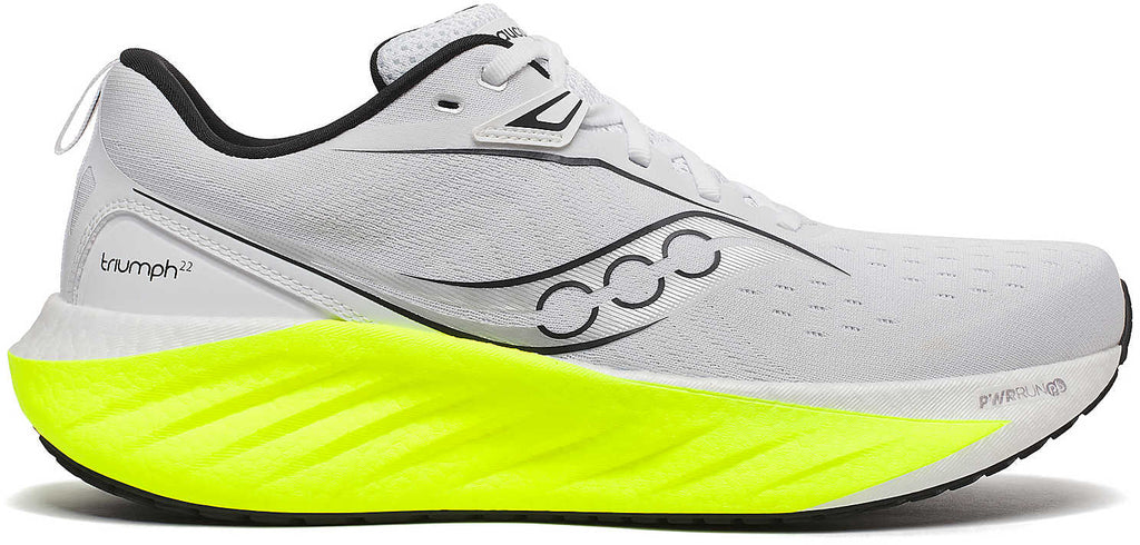 Saucony Triumph 22 Men's Running Shoes - White | Running & Training