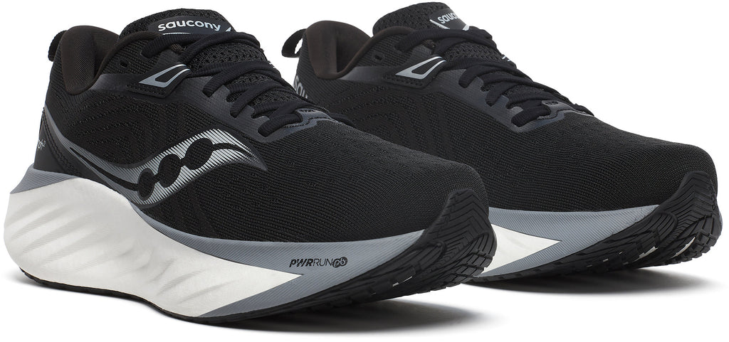 Saucony Triumph 22 Men's Running Shoes - Black | Running & Training