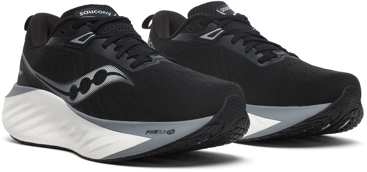 Saucony Triumph 22 Men's Running Shoes - Black | Running & Training
