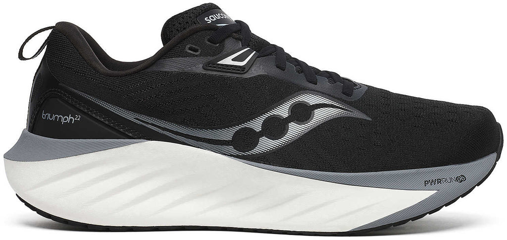 Saucony Triumph 22 Men's Running Shoes - Black | Running & Training