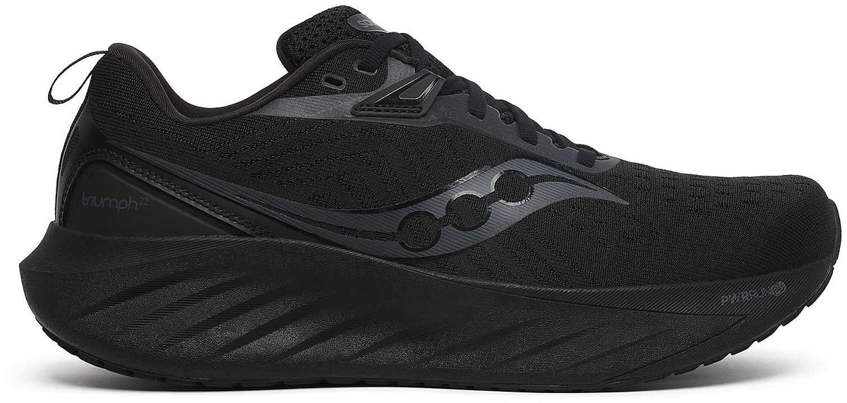 Saucony Triumph 22 Men's Running Shoes - Black | Running & Training