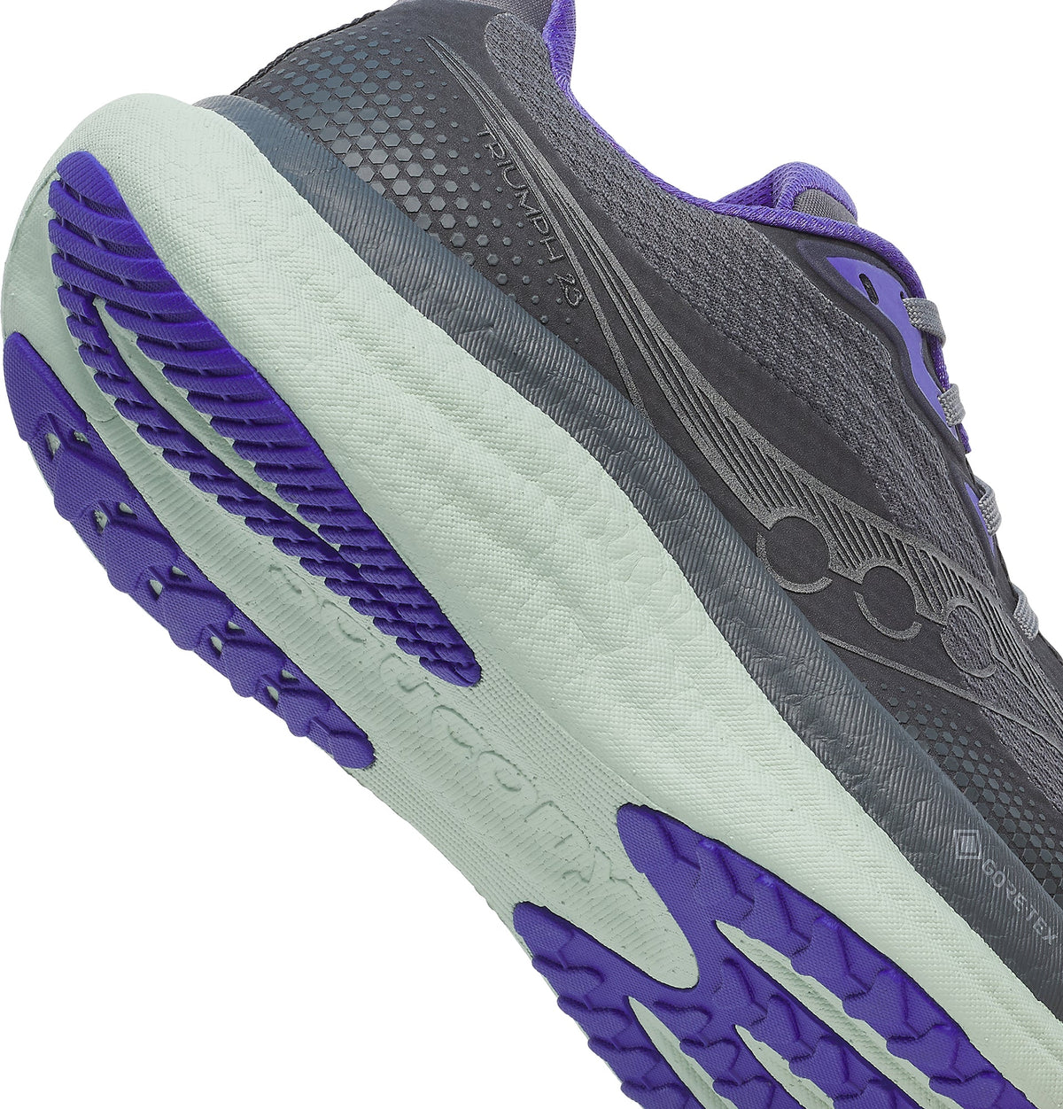 Saucony Triumph 23 GORE-TEX Women's Running Shoes - Grey | Running & Training
